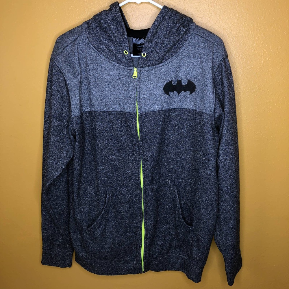Batman Gray Hooded Jacket, M